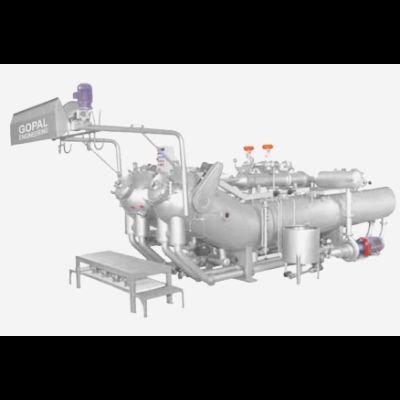 Long Tube Dual Flow Dyeing Machine Inside Tube